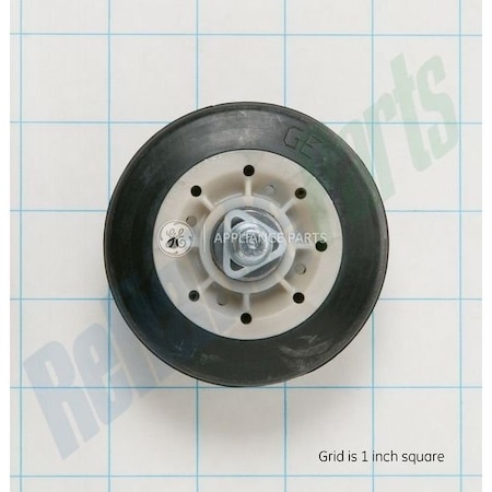Ge GE Drum Support Roller & Axle, WE03X10016 WE03X10016